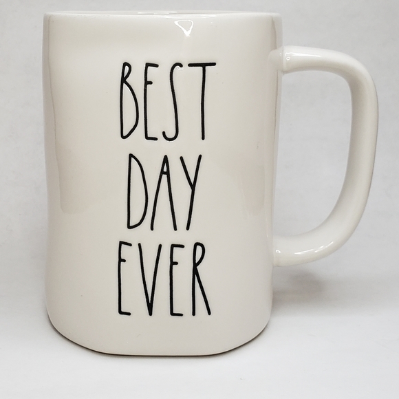RAE DUNN Best Day Ever Mug - Picture 1 of 4